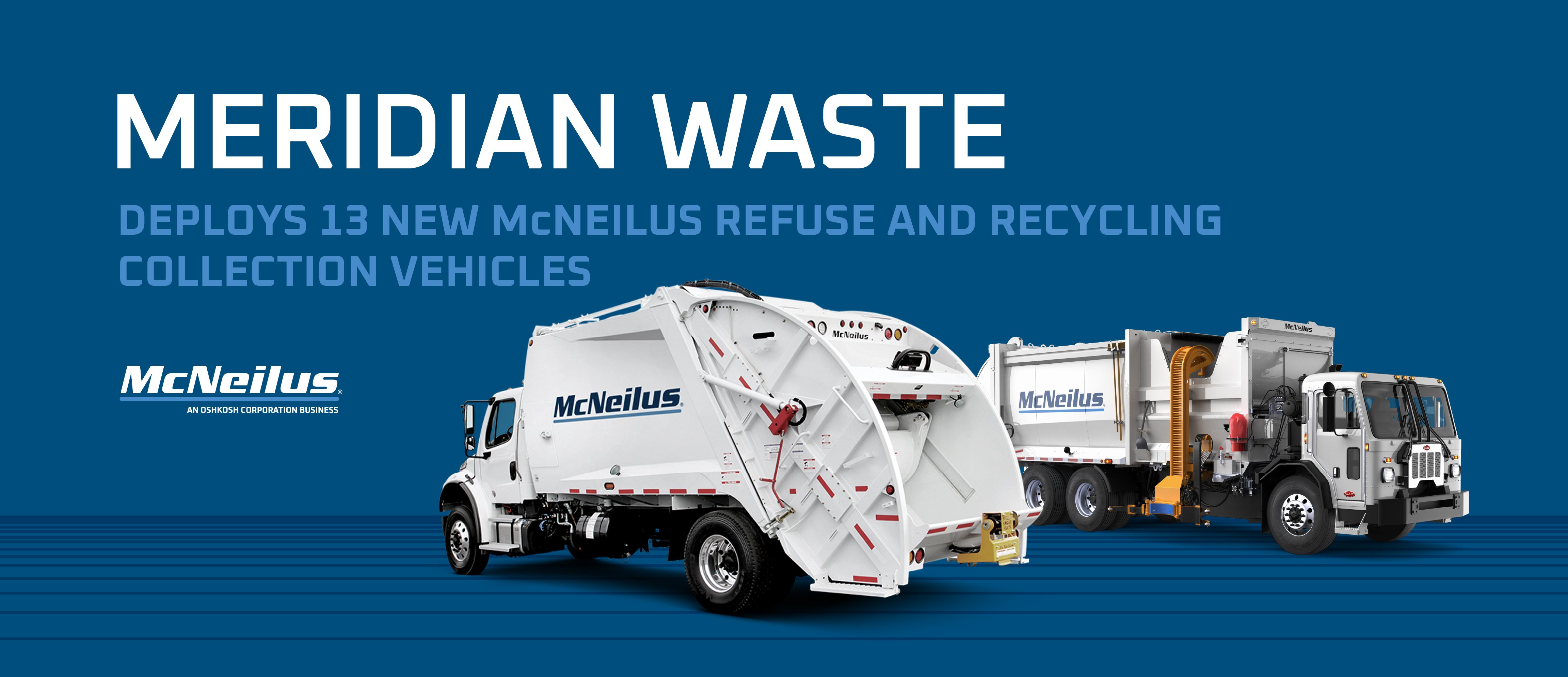 McNeilus Press Release Meridian Waste News - Header