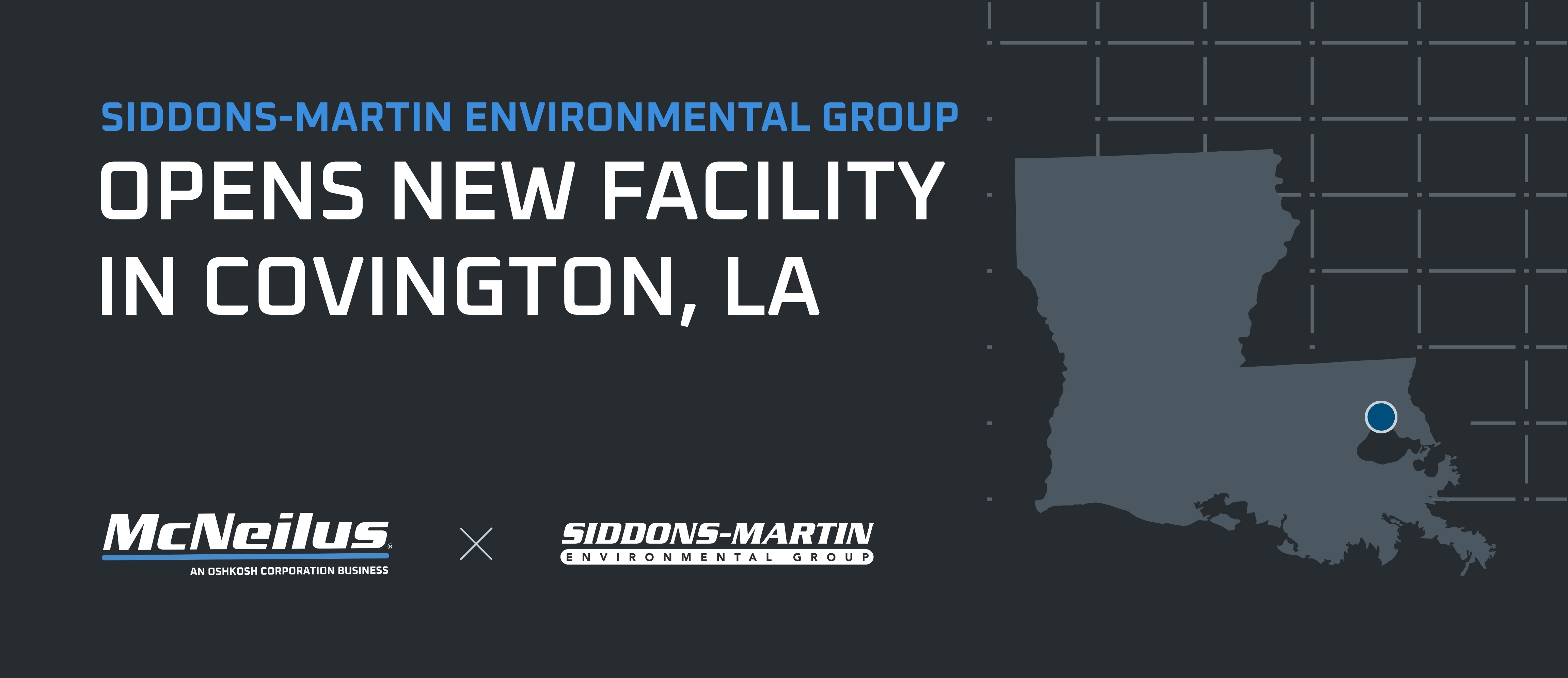 Siddons-Martin Environmental Group opens new facility in Covington, Louisiana