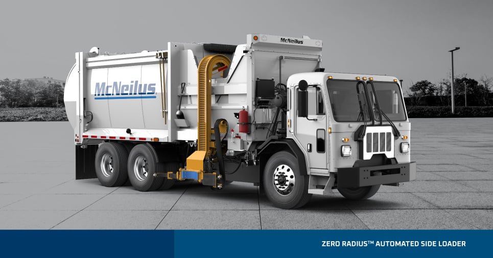 McNeilus Zero Radius Automated Side Loader